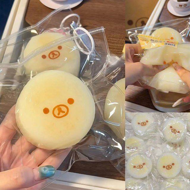 Potdemiel Kleiner Bär Karotten-Oden-Squishy, realistischer Karotten-Squishy - Bild 1