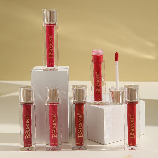 BSIMONE Flüssiger Lippenstift, Matt, Rot, Damen - Bild 1