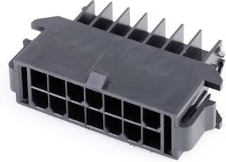 Molex Buchsengehäuse-Kabel 14-polig in Schwarz mit 4,20 mm Rastermaß - Bild 1