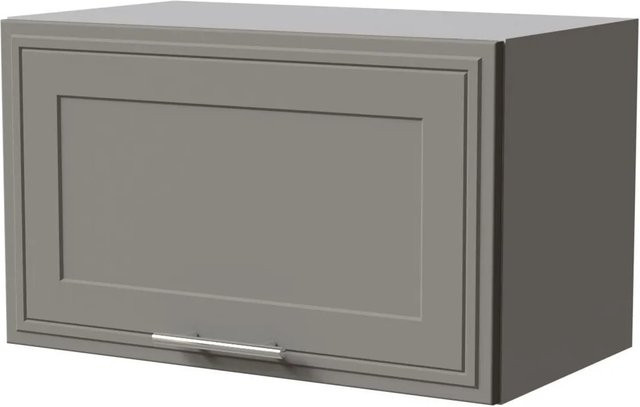 Feldmann-Wohnen Klapphängeschrank Salo W4B/60 in Grau Matt mit Gasdruckdämpfer, B/T/H: 60 x 32,5 x 36 cm - Bild 1
