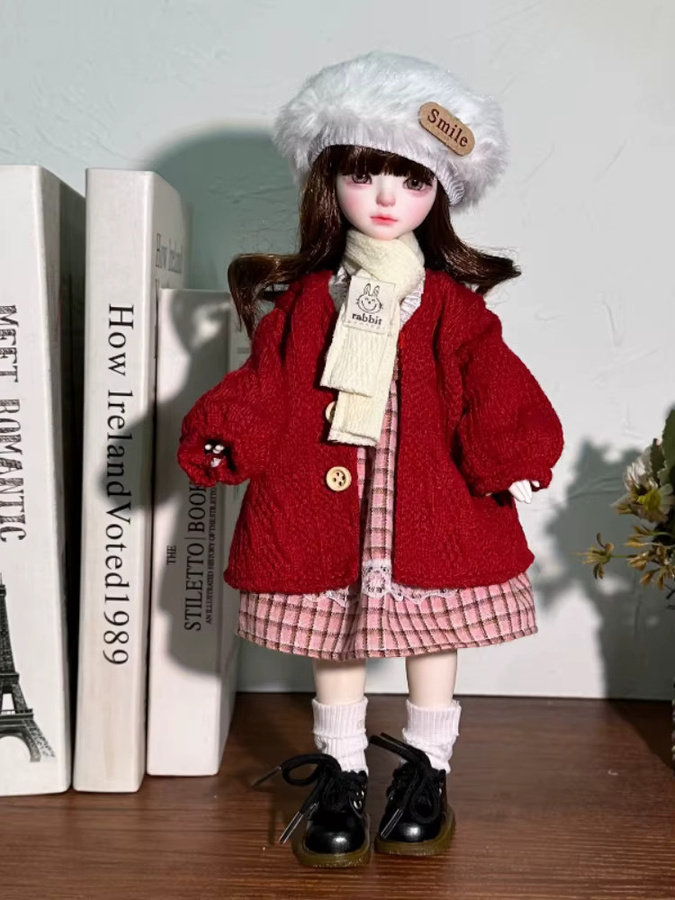 fradoo Winteranzug für 30 cm Puppenkleid, 1/6 BJD Puppenkleid, Zubehör - Bild 4