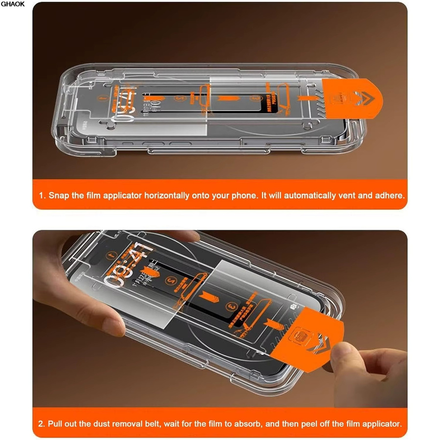 Blickschutz-Panzerglas für Samsung Galaxy Z Fold 7 6 5 Anti-Spionage Displayschutzfolie mit Installationskit, transparent, 1/2/3er-Pack - Bild 5