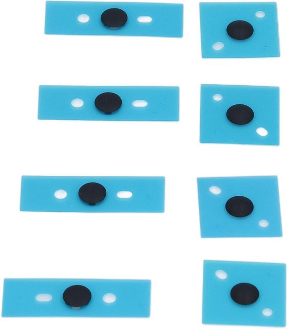 DIYelecs Laptop-Boden Gehäusefüße für Laptop der 3., 4. und 5. Generation, rutschfest, schwarz und blau - Bild 1