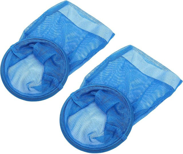2 Stück Hayward Laubfangkorb-Ersatzbeutel für W530 AXW538 Serie, waschbare Vorfilter-Netzbeutel aus Polyester, Blau - Bild 1
