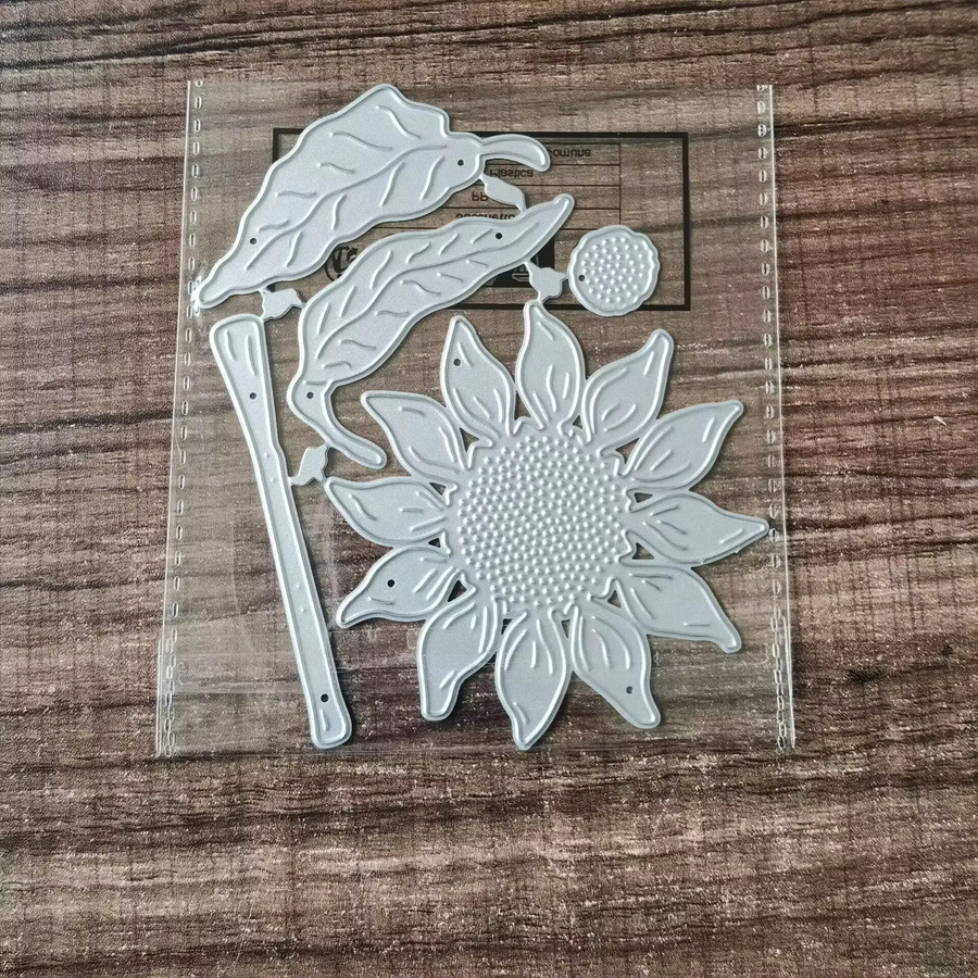 Sonnenblumen Stanzformen für Scrapbooking, Kartenherstellung und DIY Papierhandwerk - Bild 3