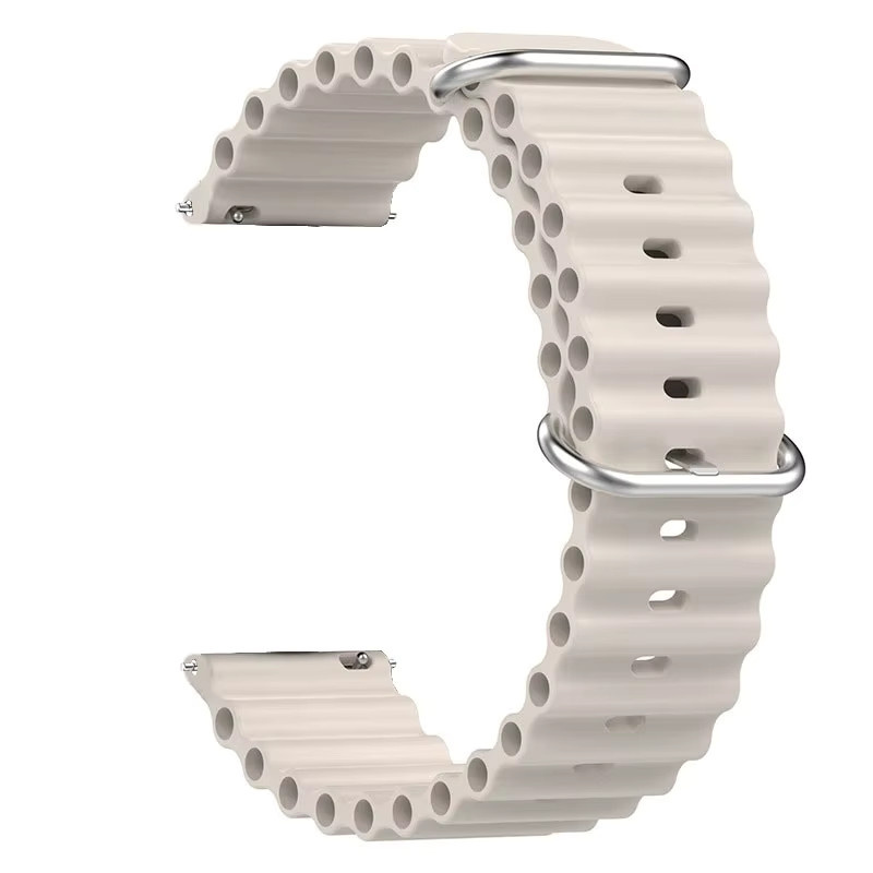 Hiyii Uhrenarmband Silikon, Weiß, Suunto - Bild 4