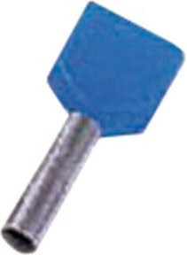 Intercable Tools Zwillingsaderendhülse 2x2,5qmm blau ICIAE210Z - Bild 1