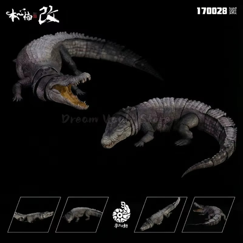 Nanmu Studio The Omen King Lord of Blood Estuarine Crocodile, Actionfigur Statue Modellspielzeug - Bild 3