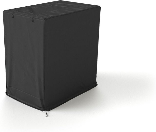 OUTFLEXX Abdeckhaube für Strandkorb in Schwarz aus wasserabweisendem Ripstop-Polyester mit Reißverschluss und UV-Schutz, H x B x T: 177 x 137 x 107 cm - Bild 1