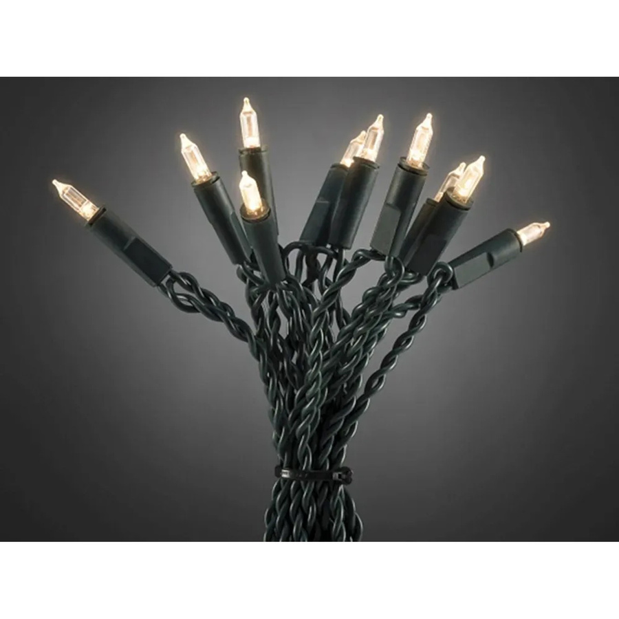 Konstsmide Mini LED Lichterkette One String mit 50 warmweißen LEDs für den Innenbereich, netzbbetrieben - Bild 3