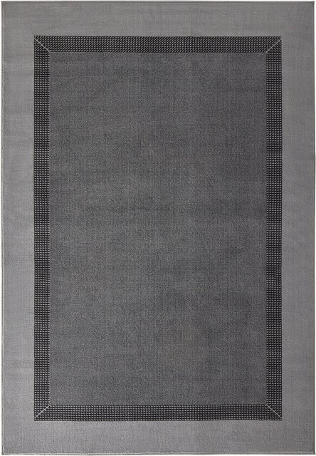 NYVI Teppich Basic Grau, strapazierfähig und pflegeleicht, Breite: 80 cm, Länge: 300 cm - Bild 1