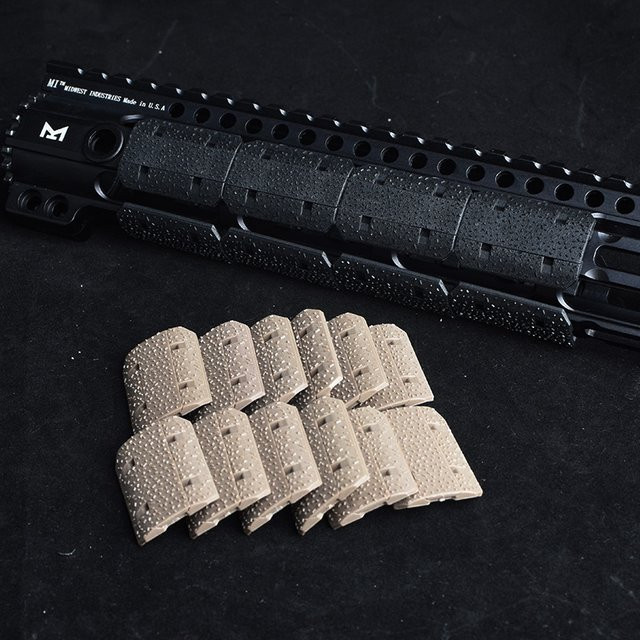 WADSN Taktische Nylon M-LOK Schiene Typ 2 Abdeckungen, 12-teiliges Set - Bild 1