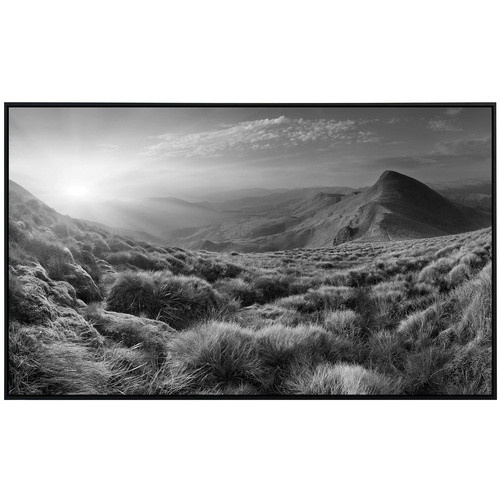 papermoon EcoHeat Infrarotheizung Landschaft Schwarz Weiss mit Matt-Effekt und App-Steuerung - Bild 2