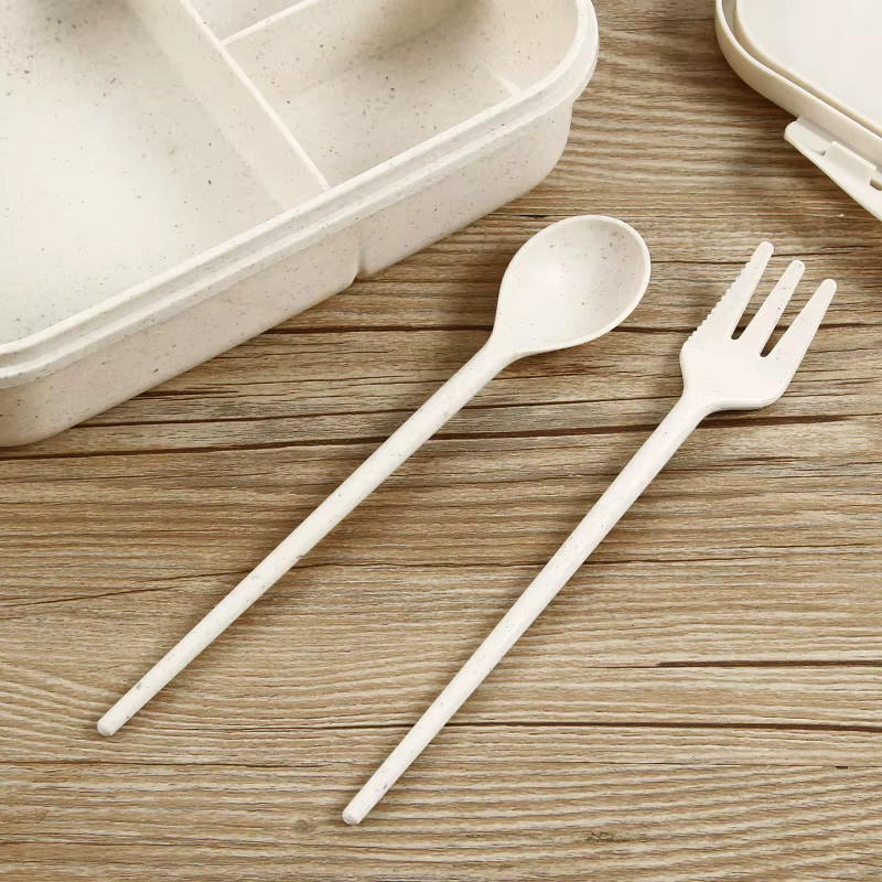 Icrimax Burgerpommes Lunchbox für Kinder und Erwachsene, tragbare Bento-Box aus Kunststoff mit Snap-Lid Verschluss - Bild 2