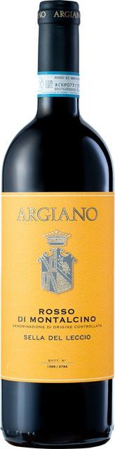 Argiano Rotwein Sangiovese 2019, Toskana, trocken, 0,75 l - Bild 1