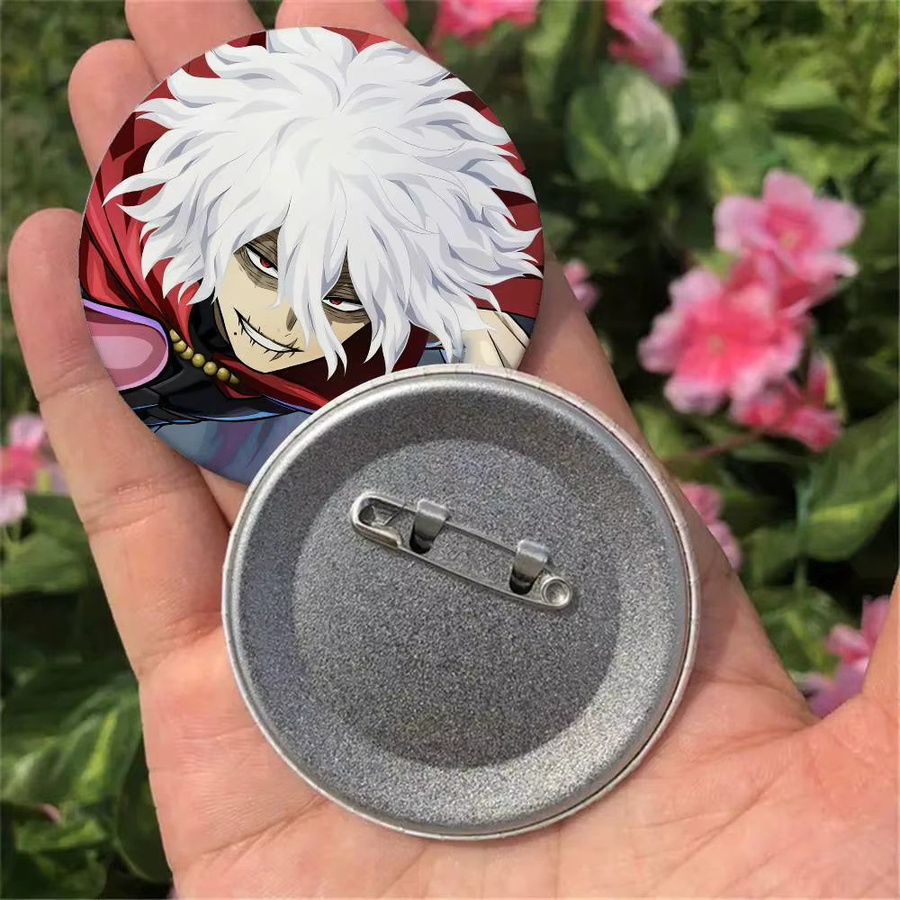 Brosche Anime Tomura Shigaraki, Unisex, 25-75 mm - Bild 2
