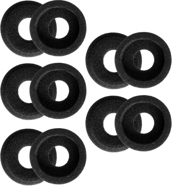 5 Paar Schaumstoff-Ohrpolster als Ersatz für Plantronics Blackwire C300 C310 C315 C320 C325 C3210 C3220 in Schwarz - Bild 1