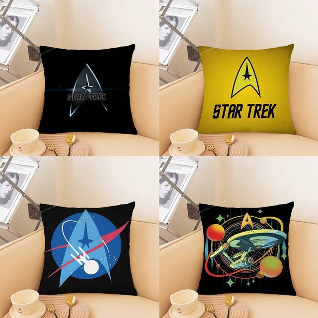 S-Star Trek Spock Space Kissenbezug quadratisch B/B/H: 40 x 40 x 40 cm - Bild 1