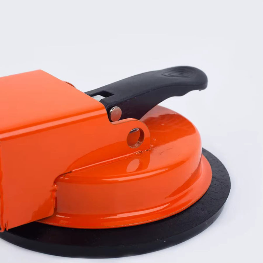 Vibratite Hebe-Saugnäpfe aus Glas und Gummihammer für Bodenreparaturen und Glasbewegungsanwendungen in Orange - Bild 1