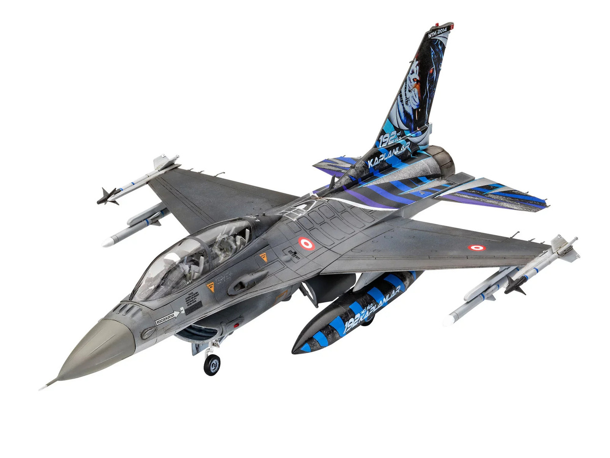 Revell F-16D Fighting Falcon, Modellbau, 1:72, ab 12 Jahren - Bild 3