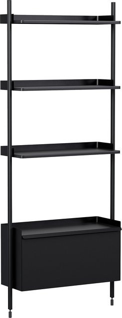 HAY Pier System 131 Regal in Schwarz aus Aluminium und Stahl - Bild 1