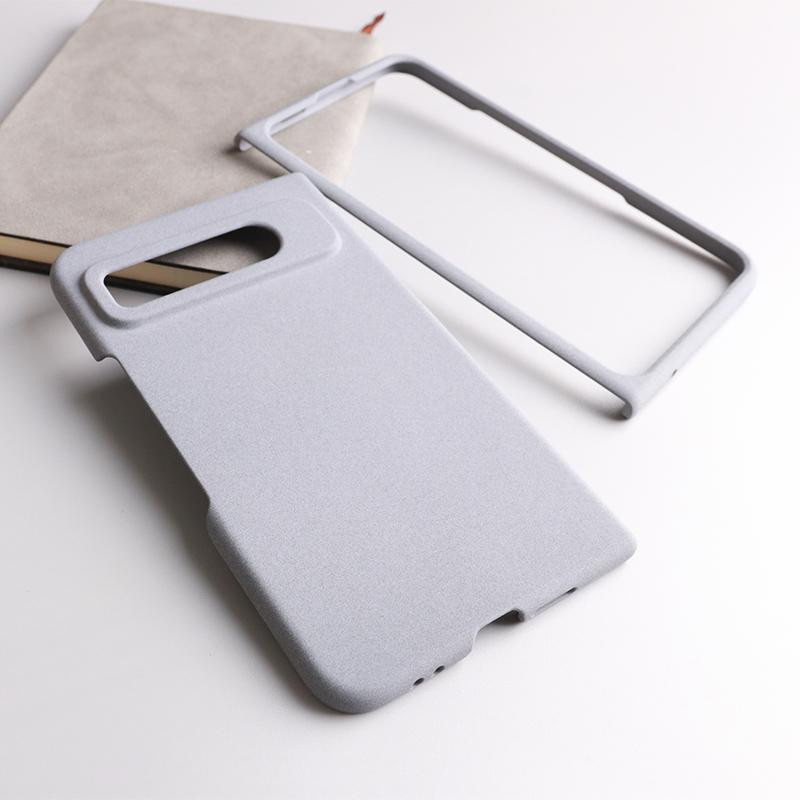 Sandstein Matt Flip-Handyhülle für Google Pixel Fold, Ultradünn und Sturzfest mit Vollschutz - Bild 1