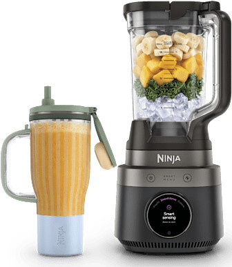 Ninja CrushBOSS 2-in-1-Duo-Mixer mit BlendBOSS-Becher, Schwarz, LB301EUBK von SharkNinja - Bild 1