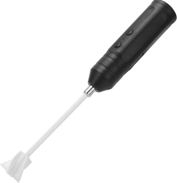 TOMTOP Elektrischer Epoxidharz-Mischer in Schwarz mit 2 Paddeln und leistungsstarkem langsamen Motor für DIY-Handwerk - Bild 1