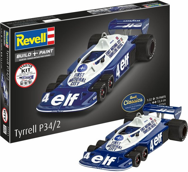 Revell Tyrrell P34/2 6-Wheeler Starter Kit 1:32 - Bild 1