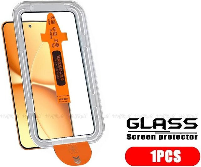 Xiaomi Displayschutz aus gehärtetem Glas für Poco X8 Pro und Poco X8 Pro Max, transparent, Vollabdeckung mit Staubfreier Installation - Bild 1