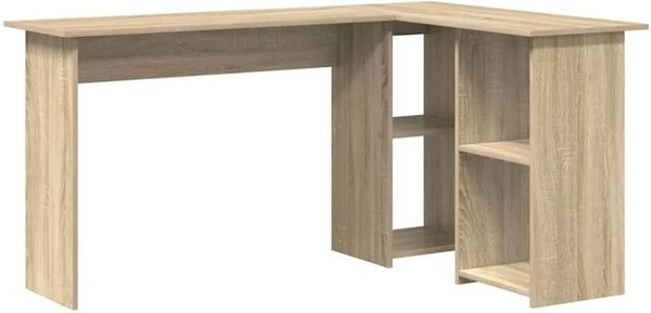 vidaXL Eckschreibtisch Sonoma-Eiche, modern, B/T/H: 142 x 102 x 73 cm
