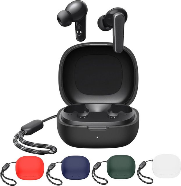 Anker Soundcore R50i Silikon-Kopfhörer-Schutzhülle, stoßfest und staubdicht, Schwarz - Bild 1