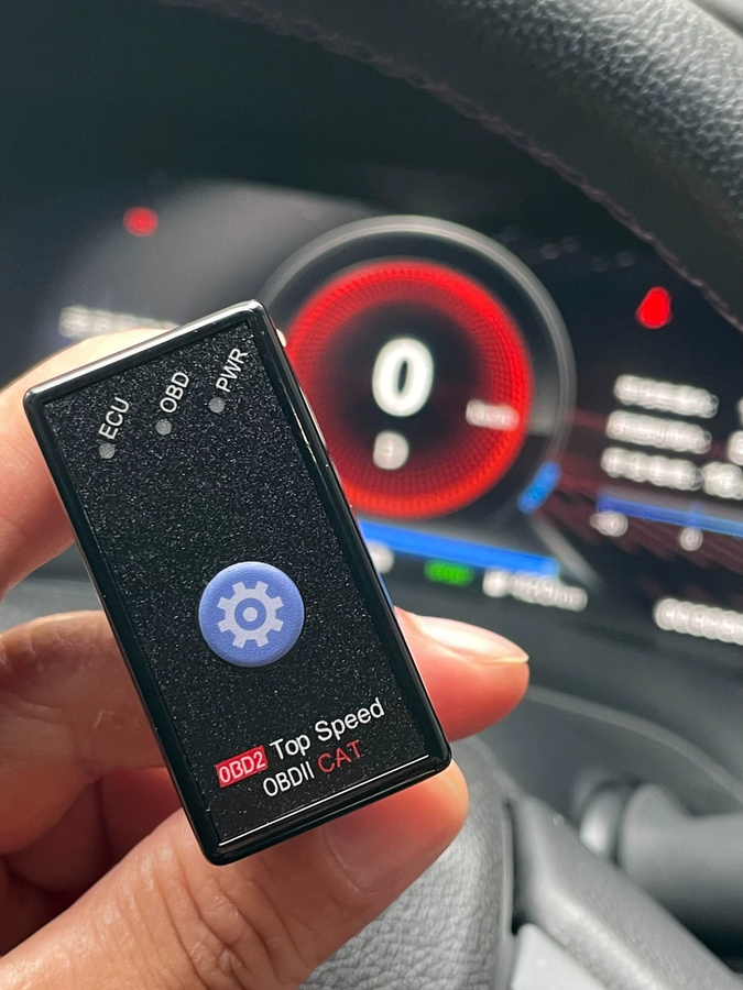 OBDIICAT HK01 HK24 Super OBD2 Chip Tuning Box für Benzin und Diesel in Schwarz - Bild 3