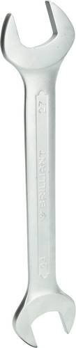 Brilliant Tools Doppel-Maulschlüssel aus Chrom-Vanadium in Silber, Schlüsselweite 24 - 27 mm - Bild 1