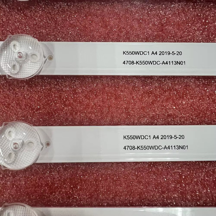 8 LED Hintergrundbeleuchtung für Toshiba 55LF621C21 55LF621U21 K550WDC1 A4 4708-K55WDC-A4113N01 in Weiß - Bild 2