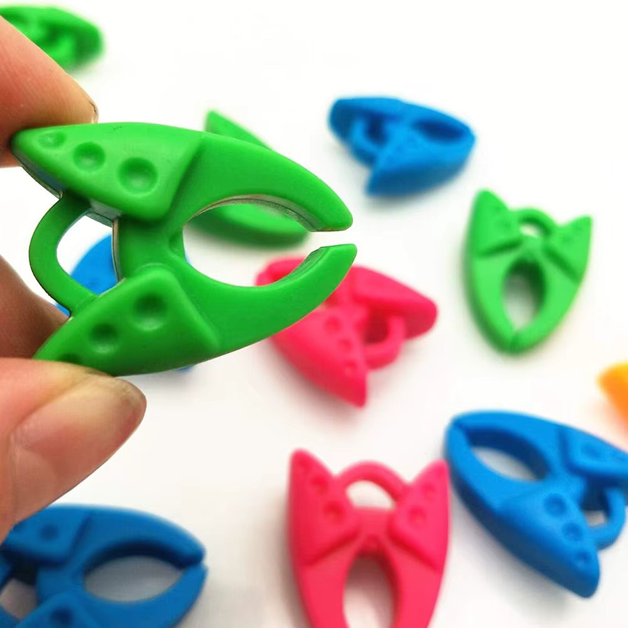 OZXHIXU Spulenklemmen für Nähgarn und Stickerei in Multicolour aus Kunststoff - Bild 3
