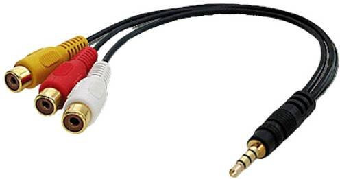 Lindy 35539 Audio Adapter mit 3,5 mm Klinkenanschluss, Multicolour - Bild 1