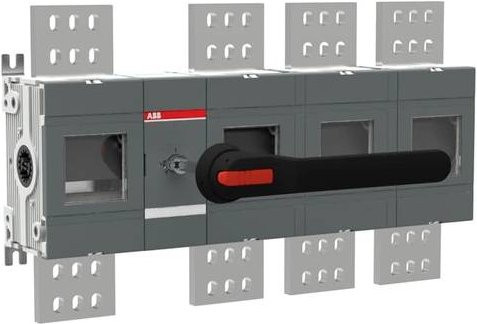 ABB OT2500E13W4P Lasttrennschalter 2500A 1000V in Schwarz und Grau - Bild 1