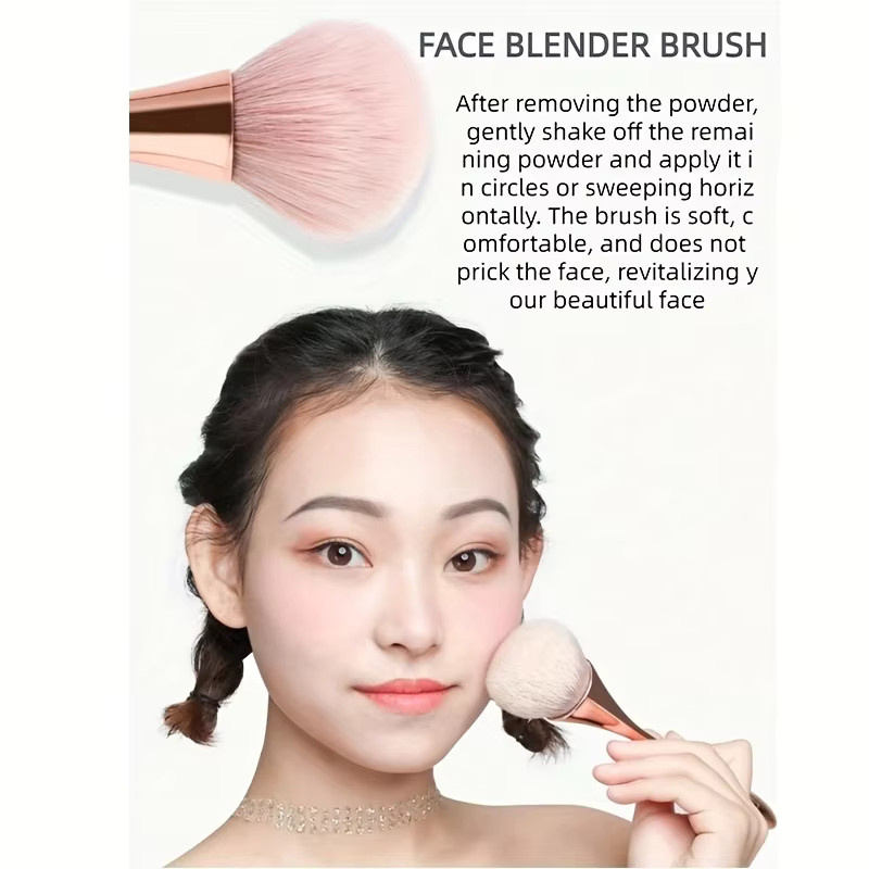 Puderquaste Make-up Pinsel, weiches Haar - Bild 2