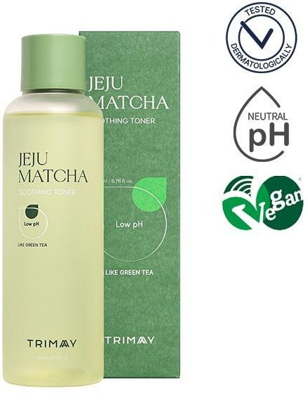 Trimay Jeju Matcha Beruhigender Toner mit Hyaluronsäure, Unisex - Bild 1