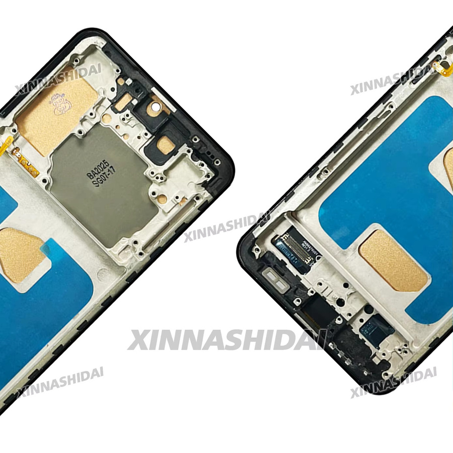 Samsung S21 Plus Ersatzdisplay mit Touchscreen und Rahmen in Schwarz - Bild 4