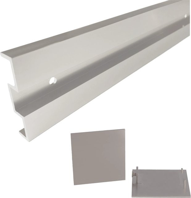 Novadoors Abstand-Set 12,5 mm für Schiebetürsystem Nova 419 aus Edelstahl in Silber - Bild 1