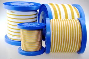 Klinger PTFE Flachdichtungsband nach DIN 4360 in Weiß, Breite: 3 mm, Dicke: 1,5 mm, 25 m Spule - Bild 1
