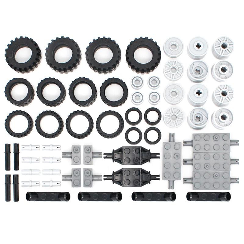 Yiran Toy Technisches Rad Bausteine Set 56-teiliges Set - Bild 5