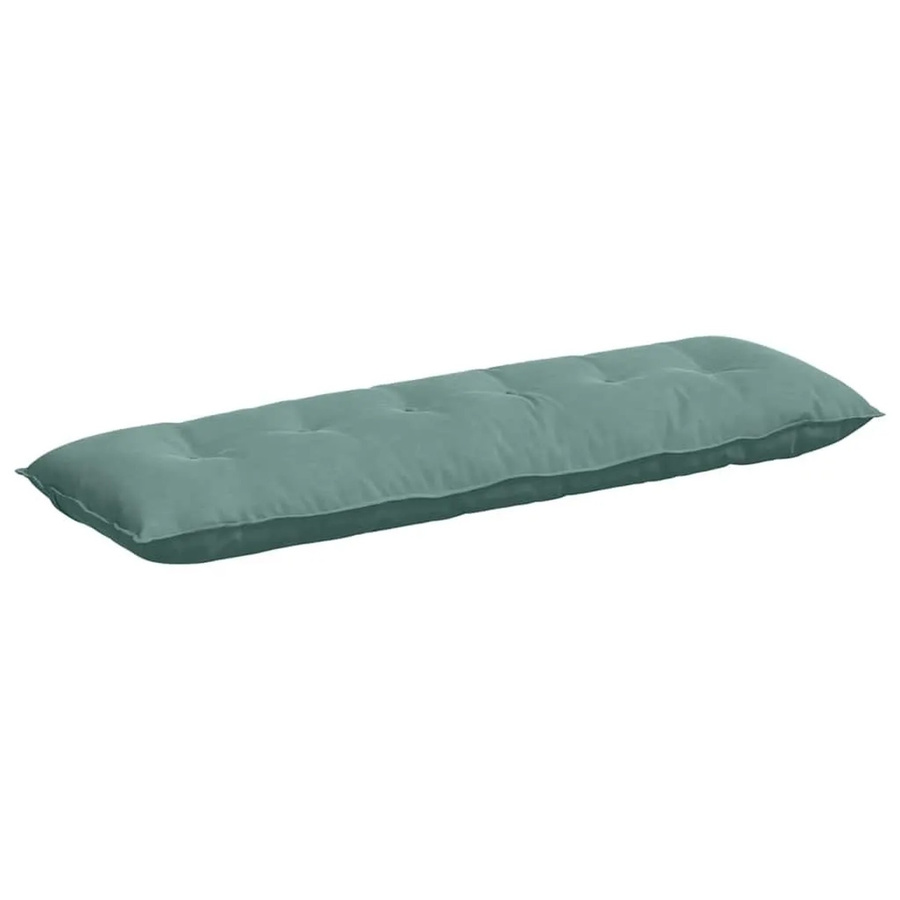 vidaXL Rückenkissen aus Cordstoff in Grün, B: 160 cm, H: 50 cm - Bild 2