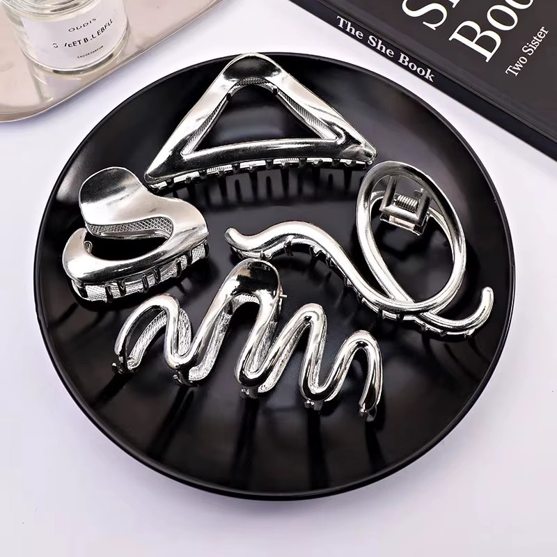 PjNewesting Haarklammer, Silber, Geometrisch, Damen - Bild 2