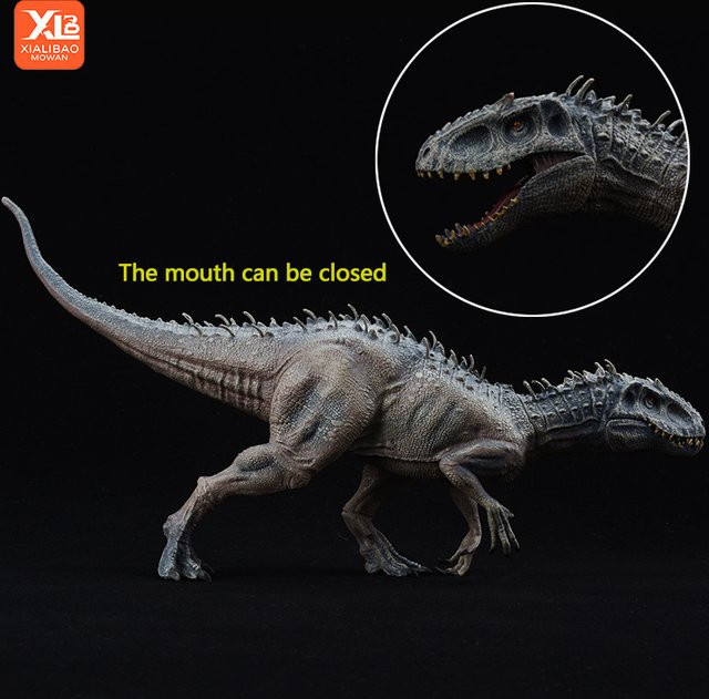 XIALIBAOMOWAN Tyrannosaurus Rex Actionfigur, Dinosaurier, Grau - Bild 1
