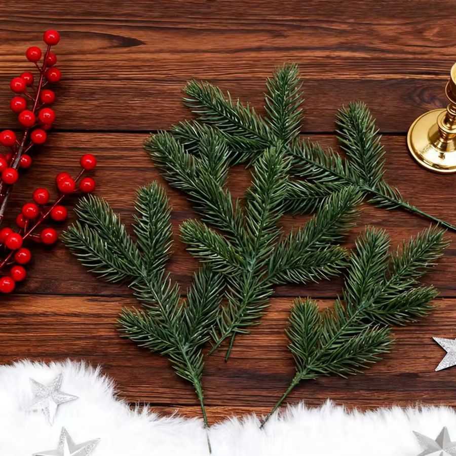 Smr Künstliche Pflanzen in Grün als dekoratives Zubehör für Weihnachten, Hochzeit und Outdoor-Dekoration - Bild 3