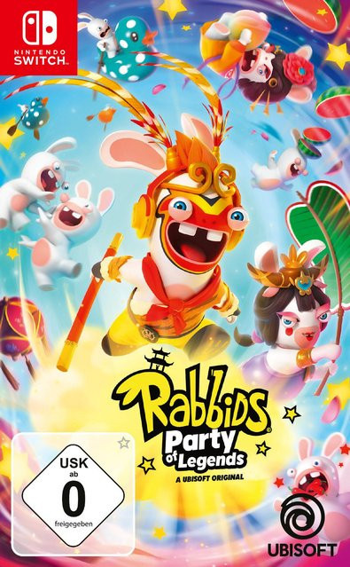Rabbids Party of Legends Nintendo Switch Spiel für die ganze Familie - Bild 1