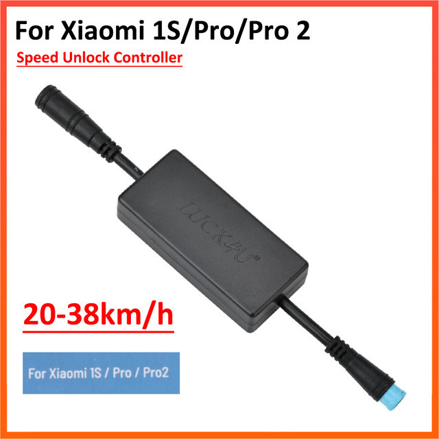 Geschwindigkeitsregler für Xiaomi 1S Pro Pro2 Scooter in Schwarz mit einstellbarer Geschwindigkeit von 20 km/h bis 38 km/h - Bild 1